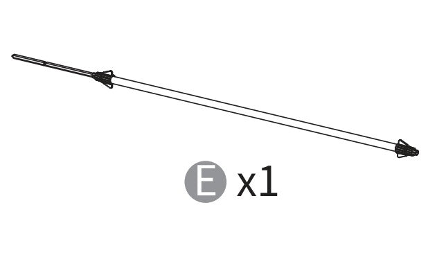 Synchronizing Rod Sync Rod for standing Desk (AGE)